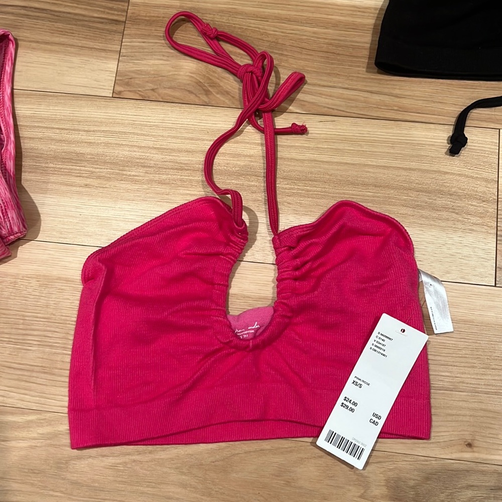Out from Under Urban Outfitters Pink Crop top. new with tags!